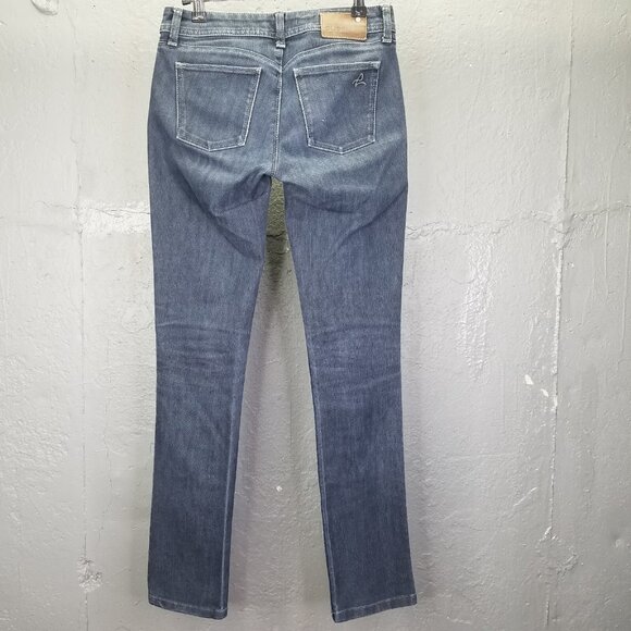 DL1961 Grace Jeans Women's Sz 26 Medium Wash High Rise Straight Leg Stretch USA - Picture 8 of 16